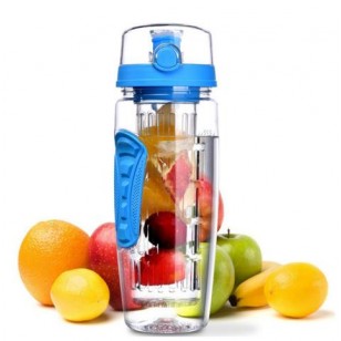 Sports Plasic Fruit Infuser Water Bottle